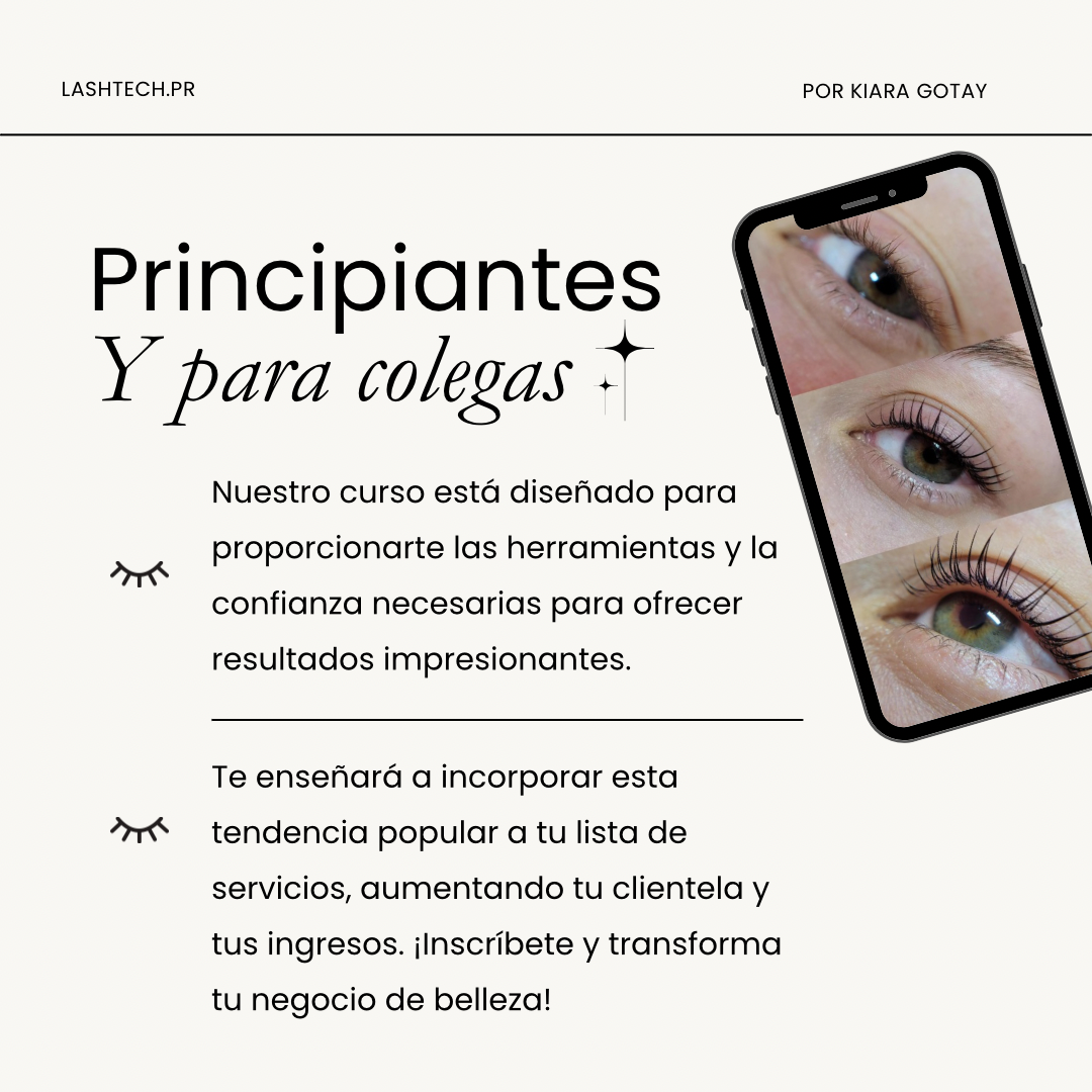 Curso de Lash Lift