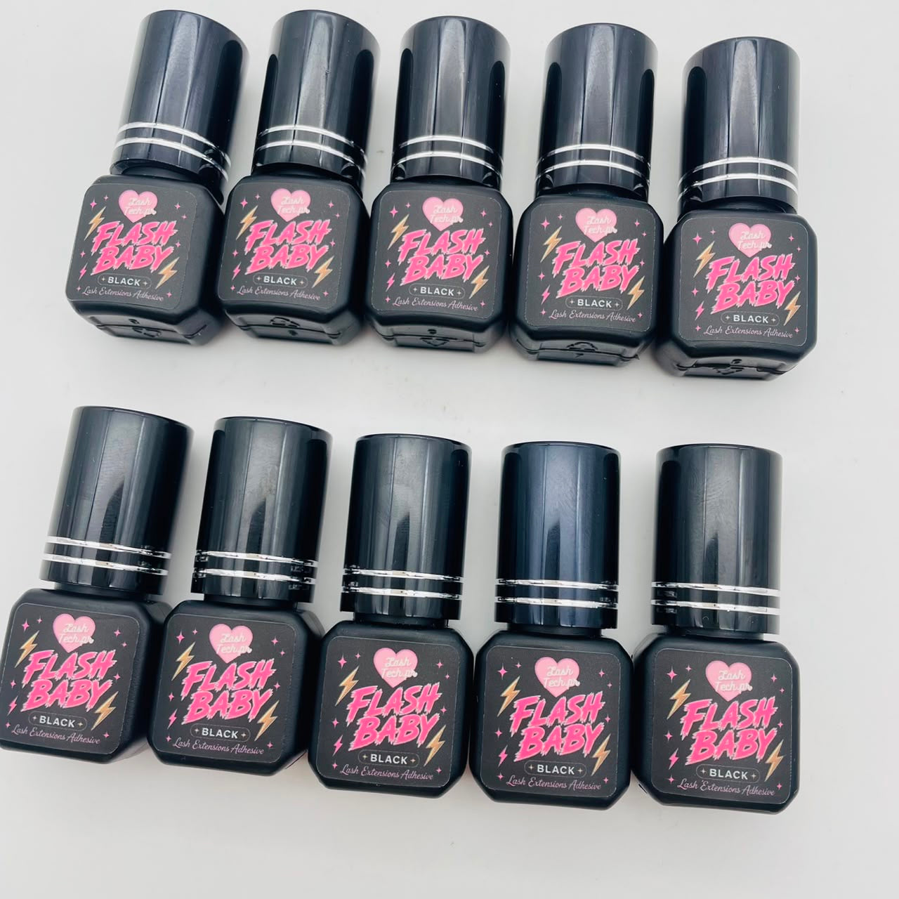 Flash Baby Black Adhesive