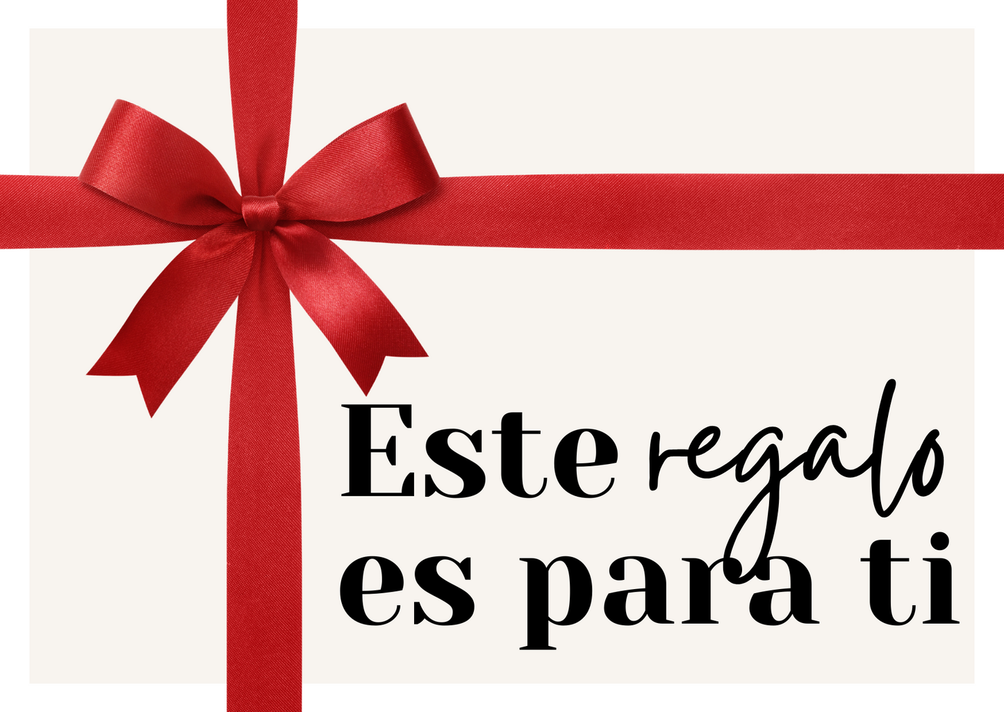 Tarjeta de Regalo